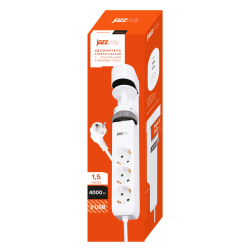 JAZZway ETD-03U-150-wh (3 x 1,5) заземл., выкл.