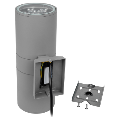Светильник архитектурный светодиодный PWL-300110/30D 2x9w 6500K GR (новый) IP65 230V/50Hz — вид 5