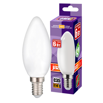 Лампа светодиодная PLED OMNI C35 6w E14 3000K FR 230/50 — вид 3