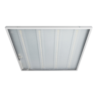 Светильник светодиодный ДВО PPL 588/G Prisma 36w 6500K WHITE IP40 
