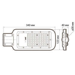 PSL 07  30w 5000K  IP65 (3г.гар) Jazzway