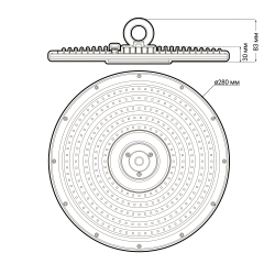 PHB NLO 02 100w 5000K 90° IP65 Jazzway