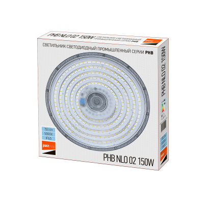 Светильник светодиодный влагозащищенный ДСП PHB NLO 02 150w 5000K 90° IP65 — вид 5