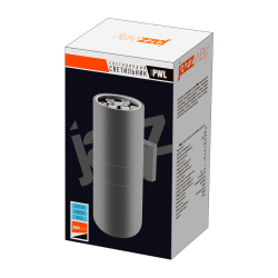PWL-300110/30D  2x9w 6500K  GR (новый) IP65 230V/50Hz   Jazzway