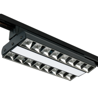 PTR  2260R 1F2S 60w 4000K 60°,120°,60° BL (чёрный) 280mm IP40 Jazzway