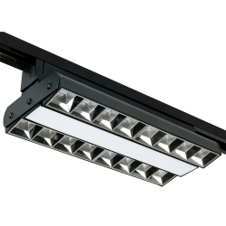PTR  2260R 1F2S 60w 4000K 60°,120°,60° BL (чёрный) 280mm IP40 Jazzway