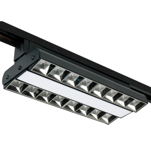 PTR  2260R 1F2S 60w 4000K 60°,120°,60° BL (чёрный) 280mm IP40 Jazzway