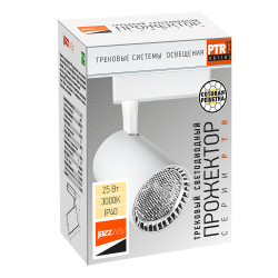 PTR  1325 25w 3000K 24° WH/WH (бел+бел реш) IP40 Jazzway