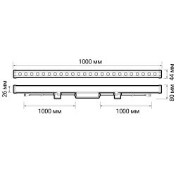 PWW 1000 24W 2400Lm 15° 3000K IP67 Jazzway
