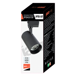 PTR  0725 25w 4000K 24° BL (чёрный) IP40 Jazzway