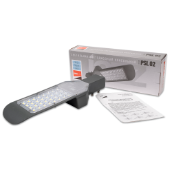 PSL 02  30w 5000K IP65 GR AC85-265V (3г.гар) Jazzway
