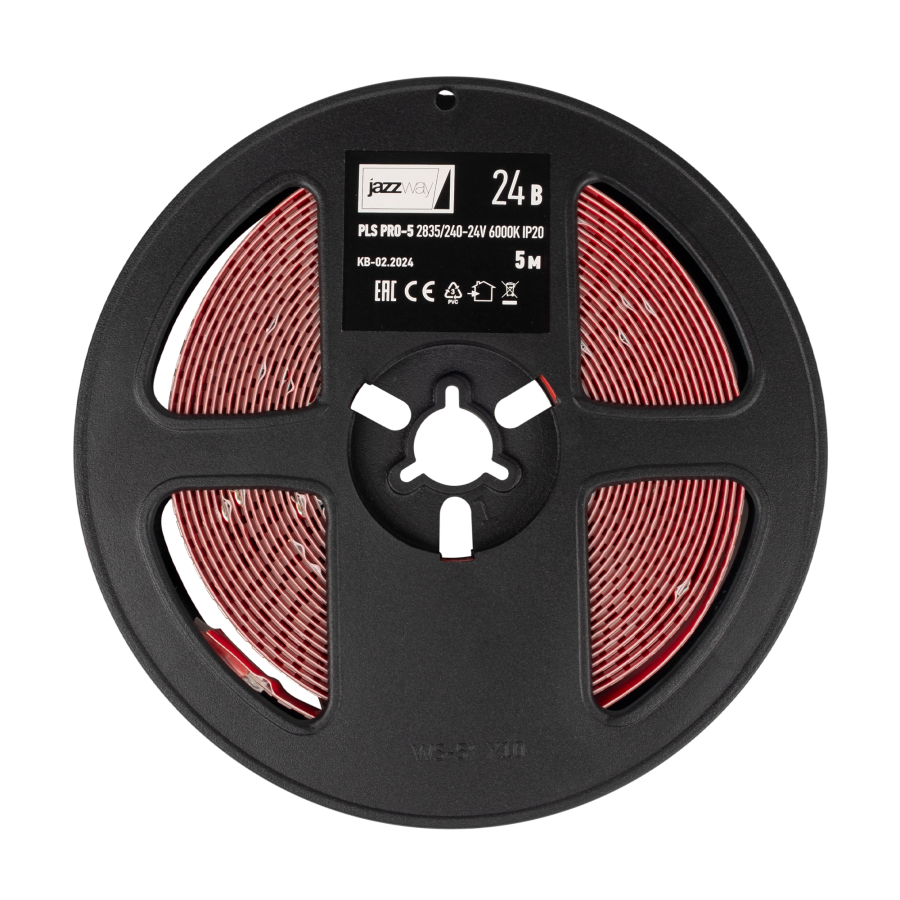 PLS PRO-5 2835/240-24V 6000K 20W/m IP20-5m Jazzway