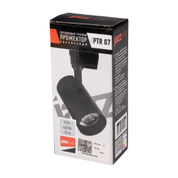 PTR  0708  8w 4000K 24° BL (чёрный) IP40 Jazzway