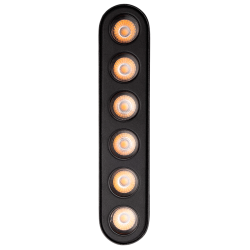 MTR16  1306R  6w 3000K spot 36° BL (чёрный) IP20 Jazzway 