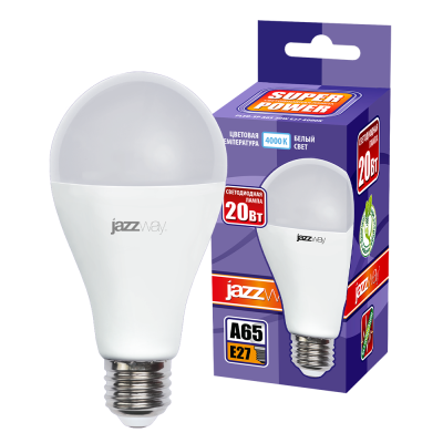 Лампа светодиодная PLED- SP A60 20w E27 4000K 230/50 — вид 3