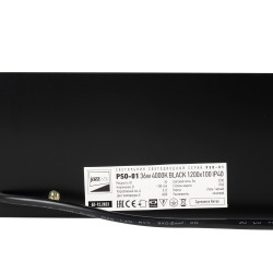 PSO-01  36w 4000K BLACK 1200x100 IP40 Jazzway