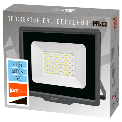 Прожектор светодиодный СДО PFL- C3 70w 6500K IP65 — вид 5