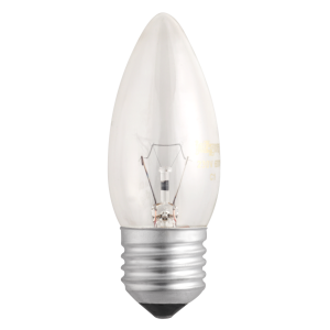 B35  240V  60W  E27  clear Jazzway