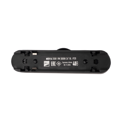Светильник трековый светодиодный MTR16 2008 8w 3000K 24° BL (чёрный) IP20 — вид 4
