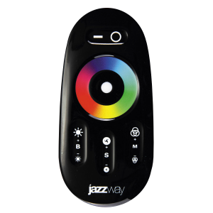 Контроллер PRC-4000RF RGB BL (черный)   12/24V 216/432Вт Jazzway