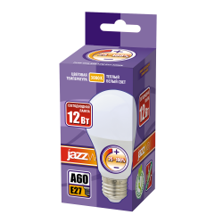 PLED- DIM A60  12w 3000K 1060 Lm E27 230/50  Jazzway