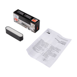 MTR16  1006  6w 4000K frost 90° BL (чёрный) IP20 Jazzway 
