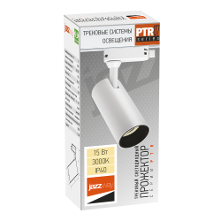 PTR  0715 15w 3000K 24° WH (белый) IP40 Jazzway