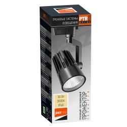 PTR  0130-2 30w 3000K 24° BL (чёрный) IP40 Jazzway