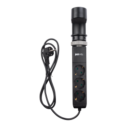 JAZZway ETD-03U-150-bk (3 x 1,5) заземл., выкл.