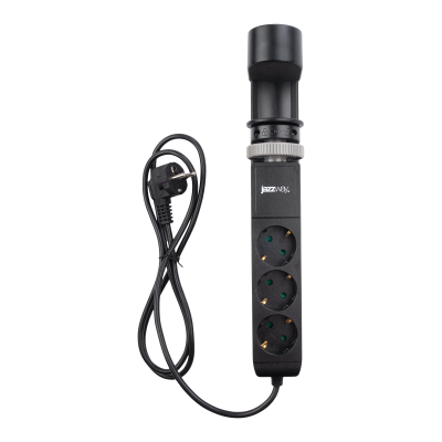Удлинитель JAZZway ETD-03U-150-bk (3 x 1,5) заземл., выкл.