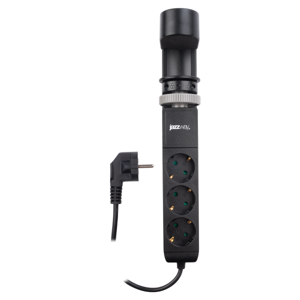 JAZZway ETD-03U-150-bk (3 x 1,5) заземл., выкл.