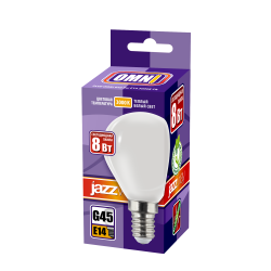PLED OMNI G45 8w E14 3000K FR 230/50  Jazzway