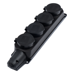 PRC-124-BL 16A 220V IP44 каучук Jazzway