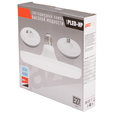 Лампа светодиодная PLED-HP-UFO 55w 6500K E27 D230*78mm — вид 5