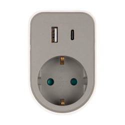 JAZZway AD-1GAC-gy USB, заземл.