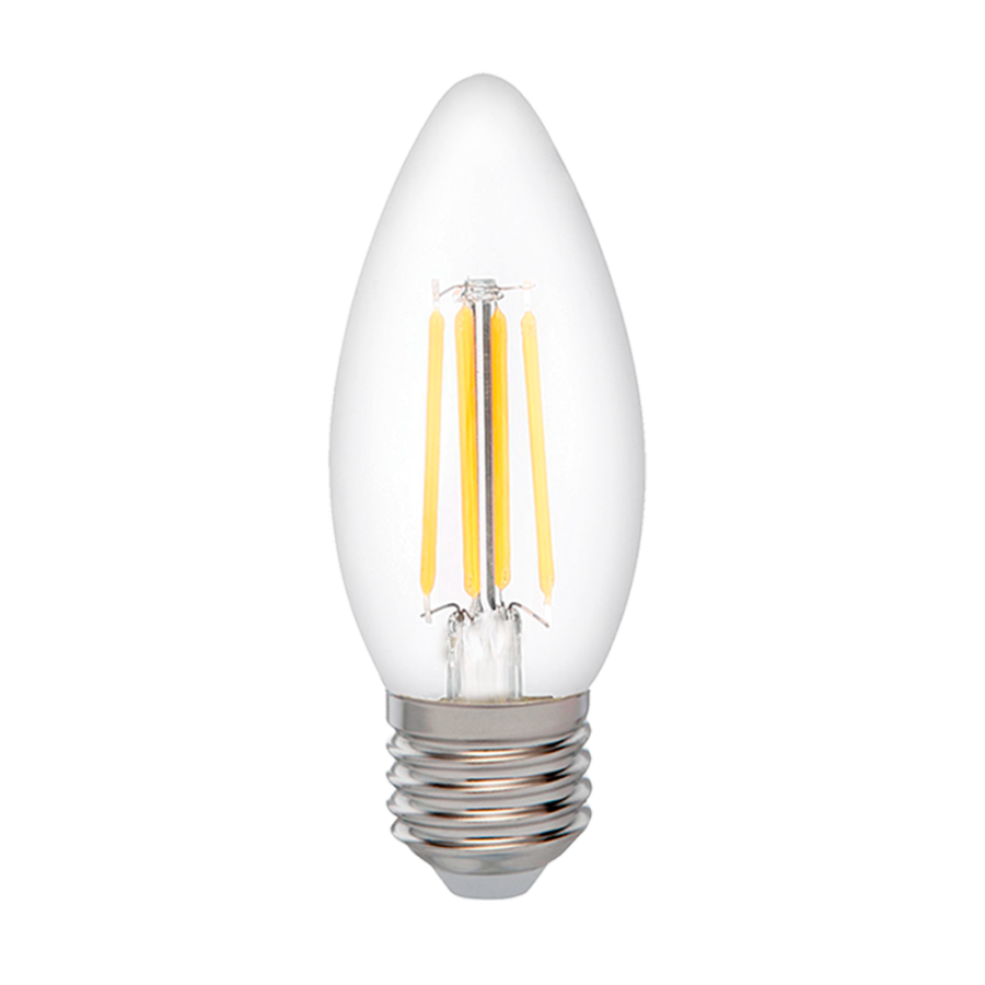 PLED OMNI C35 6w E27 4000K CL 230/50  Jazzway