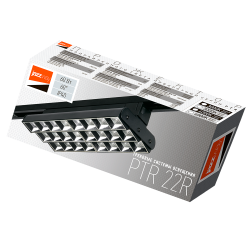 PTR  2260R 3S  60w 3000K 60°BL (чёрный) 280mm IP40 Jazzway