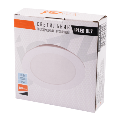 Светильник светодиодный встраиваемый PLED DL7 10w 6500K WH IP54 — вид 5