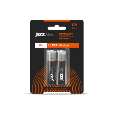 AA щелочная батарейка JAZZway LR6 ULTRA Alkaline BL- 2