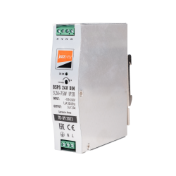 BSPS DIN 24V 3.2A= 75w IP20 AL 3г.гар на дин.рейку Jazzway
