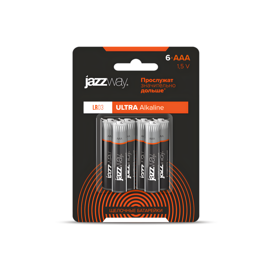 JAZZway LR03 ULTRA Alkaline BL- 6  