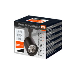 PTR  0510 10w 4000K 24° BL (чёрный) IP40 Jazzway