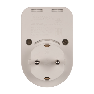 Адаптер JAZZway AD-1GAC-gy USB, заземл. — вид 3