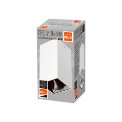 PDL-S 14074 GU10 WH/BL (белый/черный) 230V IP20 Jazzway