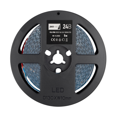 Лента светодиодная PLS PRO 2835/168-24V 3000K IP20 5m