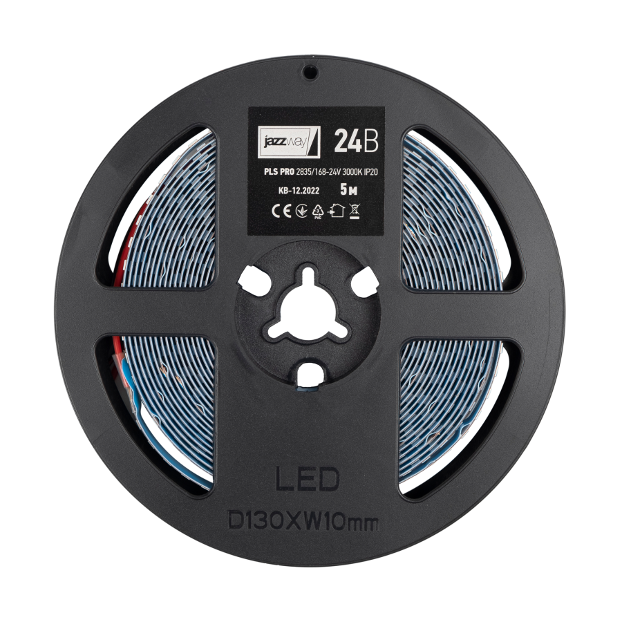 PLS PRO 2835/168-24V  3000K IP20 5m Jazzway