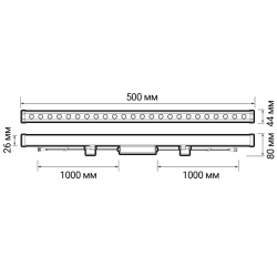 PWW  500 12W 15° 3000K IP67 Jazzway