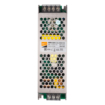 Блок питания (драйвер) BSPS 24V 8,25A=200W IP20 5 л.гар.