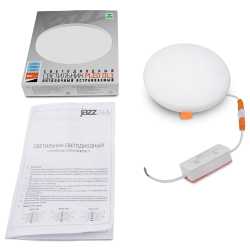 PLED DL3 24w 6500K WH IP40 Jazzway