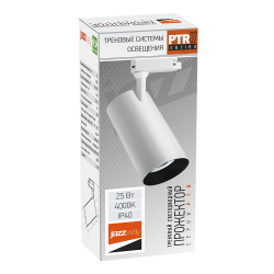 PTR  0725 25w 4000K 24° WH (белый) IP40 Jazzway